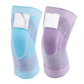Knee Compression Sleeve with Patella Stabilizer Straps