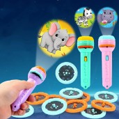 Baby Flashlight Projector Torch Lamp