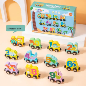 Education Montessori Magnetic Wooden Classic Train