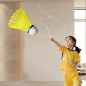 Indoor Batminton Self Trainer Set