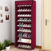 Multi-Layer Dust Proof Cloth Shoe Cabinet