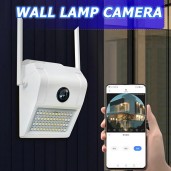 V380 Wall Lamp Waterproof Outdoor WIFI IP Camera